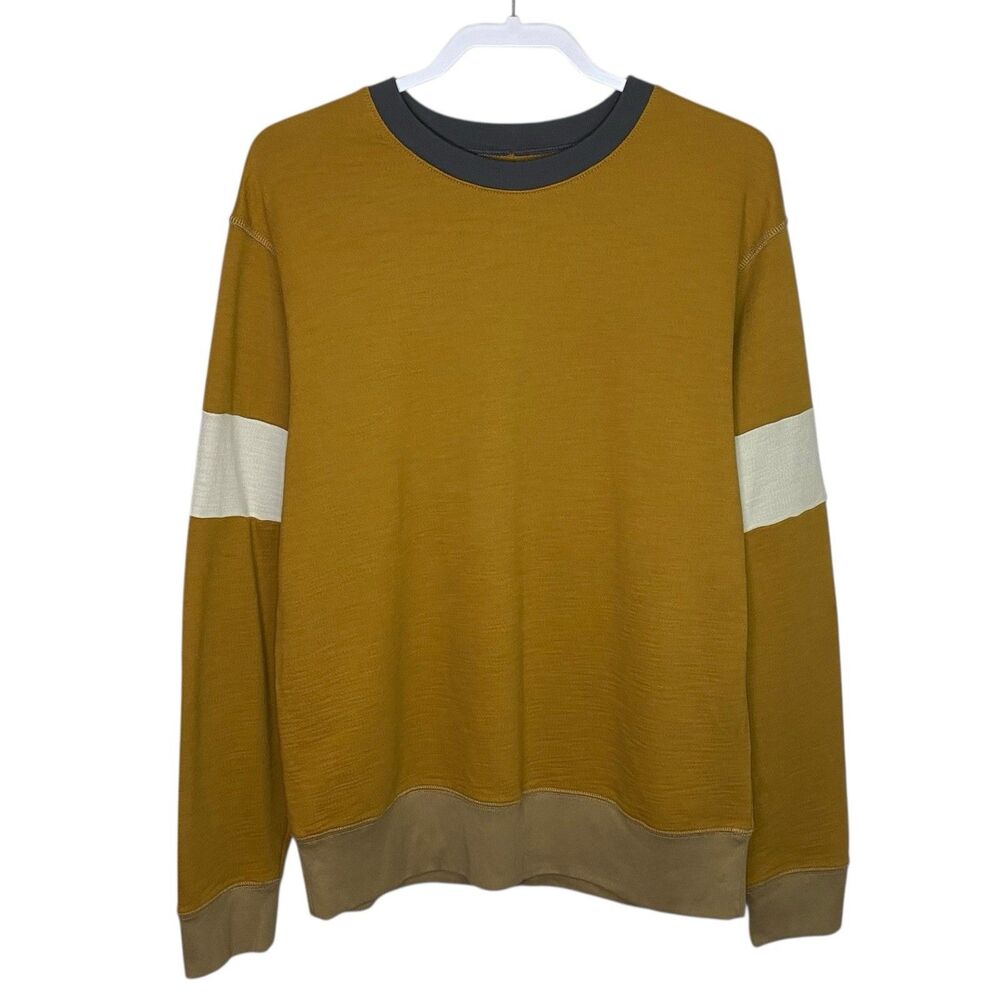 AG Adriano Goldschmied Sweatshirt Mens M Pullover Crewneck Color Block Hydro NEW